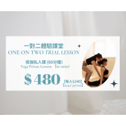 一對二瑜伽私人課試堂